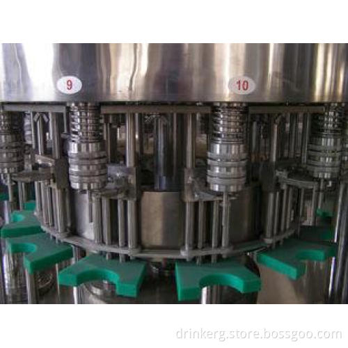 3-in-1 Auto Table Non Carbonated Beverage Filling Machine f